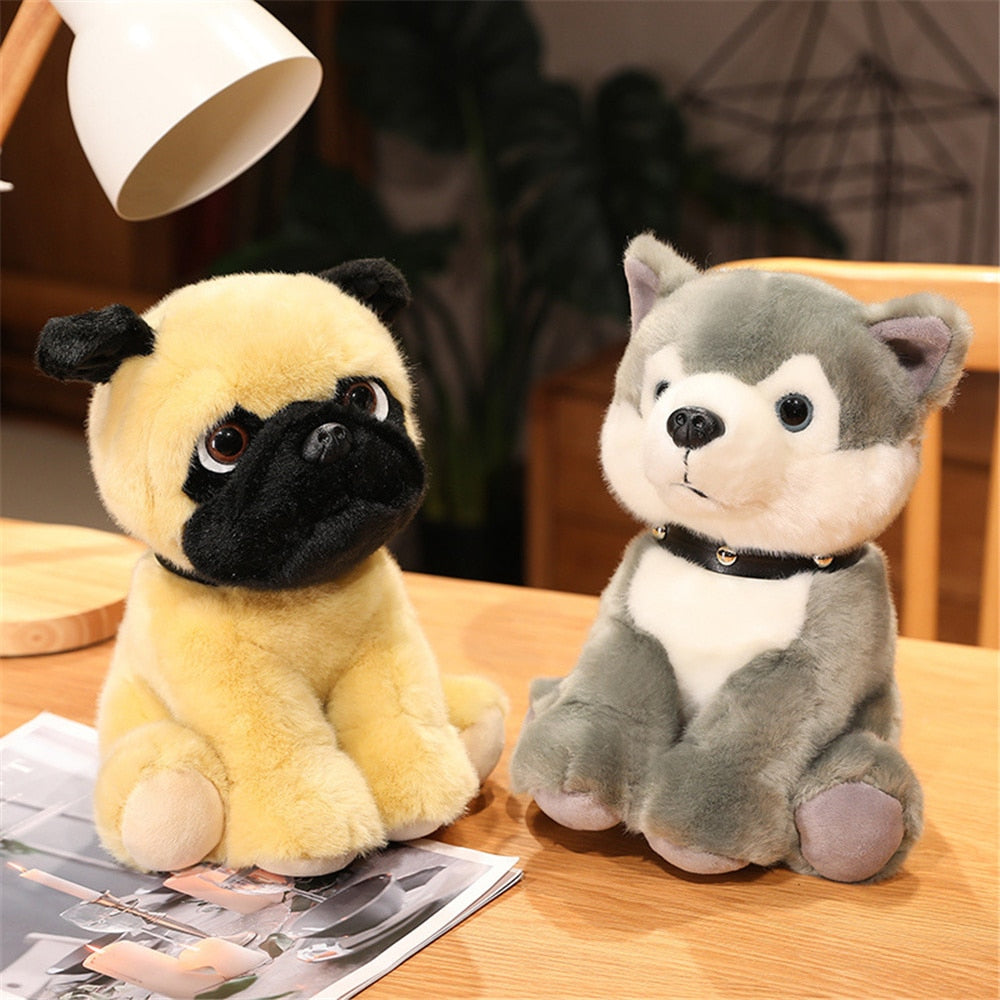 Flipkart Stuffed Animal Husky Dog Plush Toy Stuffed Animal Fabric