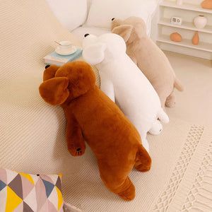 Cutest Sleeping Labrador Stuffed Plush Pillows - Medium to Giant Size-Stuffed Animals-Chocolate Labrador, Home Decor, Labrador, Pillows, Stuffed Animal-8