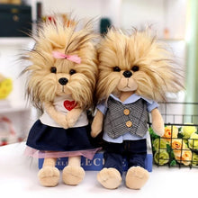 Load image into Gallery viewer, Cutest Yorkie Couple Stuffed Animal Plush Toys-Stuffed Animals-Stuffed Animal, Yorkshire Terrier-2