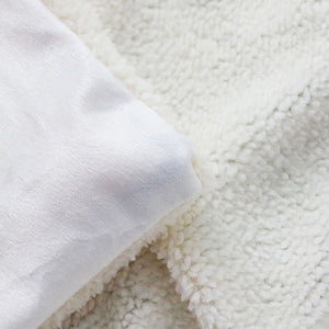 Close up fabric image of dachshund blanket