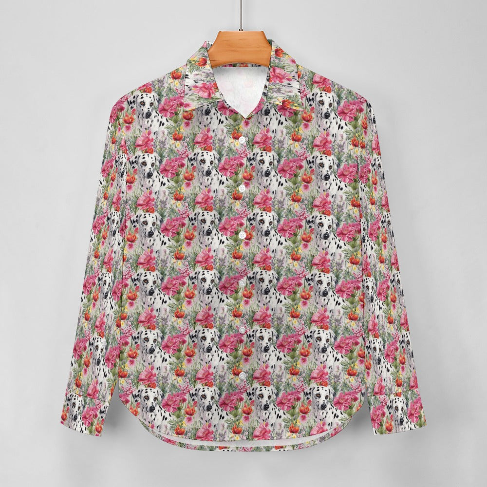 Dalmatian in Bloom Women's Shirt - 2 Designs