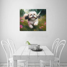 Load image into Gallery viewer, Enchanted Garden Shih Tzu Wall Art Poster-Art-Dog Art, Home Decor, Poster, Shih Tzu-7