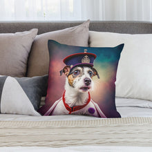 Load image into Gallery viewer, Empire Portrait Jack Russell Terrier Plush Pillow Case-Cushion Cover-Dog Dad Gifts, Dog Mom Gifts, Home Decor, Jack Russell Terrier, Pillows-2