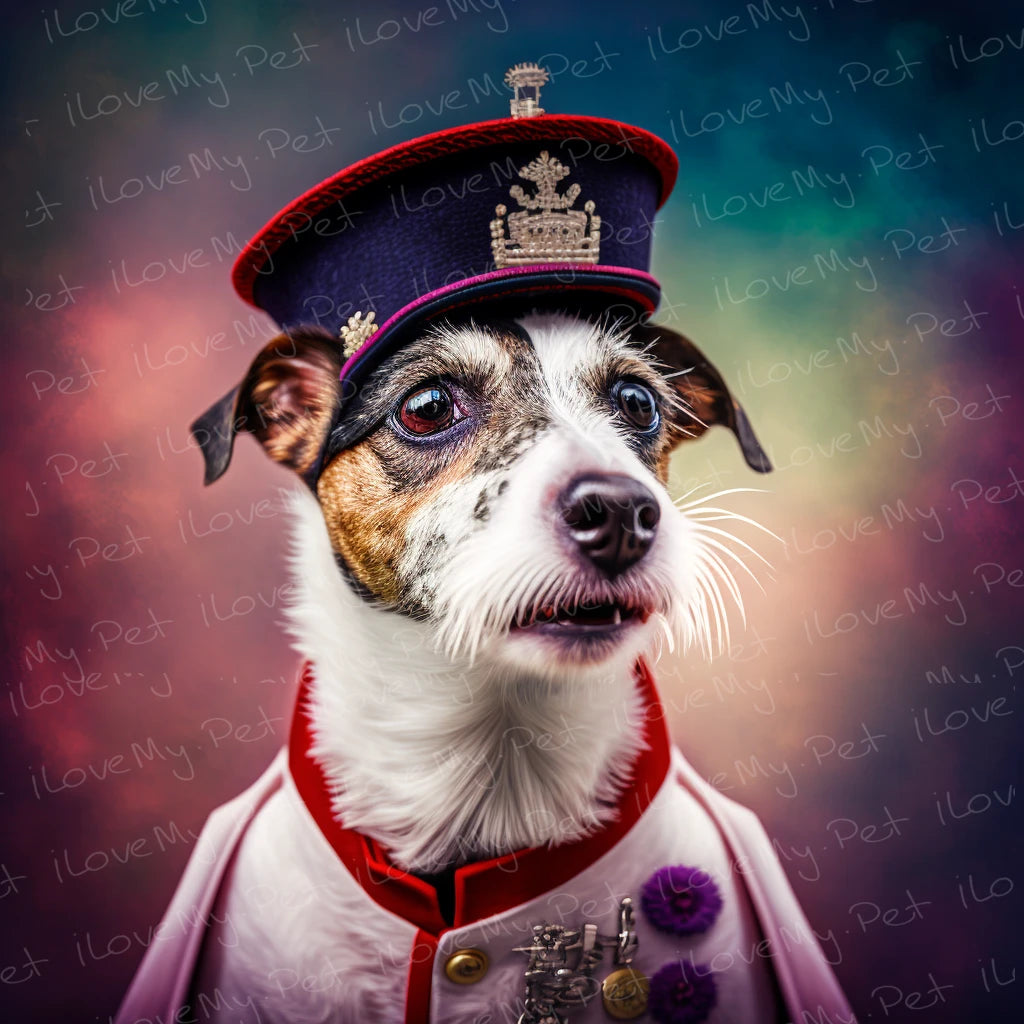 Empire Portrait Jack Russell Terrier Wall Art Poster-Art-Dog Art, Home Decor, Jack Russell Terrier, Poster-1