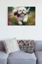 Load image into Gallery viewer, Enchanted Garden Shih Tzu Wall Art Poster-Art-Dog Art, Home Decor, Poster, Shih Tzu-4