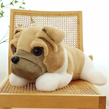 English Bulldog Love Small Plush Toys-Home Decor-Yobush-Small-Fawn / Light Brown-iLoveMy.Pet