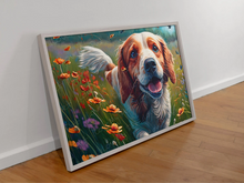 Load image into Gallery viewer, English Springer Spaniel in Splendor Wall Art Poster-Art-Dog Art, English Springer Spaniel, Home Decor, Poster-2