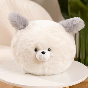 Fluffy Pom Pom Pomeranian Stuffed Animal Plush Toy-Stuffed Animals-Pomeranian, Stuffed Animal-2