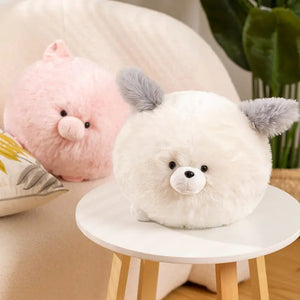 Fluffy Pom Pom Pomeranian Stuffed Animal Plush Toy-Stuffed Animals-Pomeranian, Stuffed Animal-5
