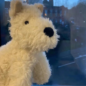 Fluffy West Highland Terrier Stuffed Animal Plush Toy-Soft Toy-Dogs, Home Decor, Soft Toy, Stuffed Animal, West Highland Terrier-9