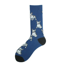 Load image into Gallery viewer, Image of french bulldog socks womens in the most adorable French Bulldogs design
