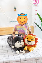 Load image into Gallery viewer, Funny Crazy Caterpillar Husky Plush Toys and Pillows (Large to Giant Size)-Stuffed Animals-Home Decor, Siberian Husky, Stuffed Animal-3