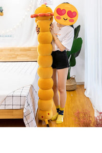 Funny Crazy Caterpillar Husky Plush Toys and Pillows (Large to Giant Size)-Stuffed Animals-Home Decor, Siberian Husky, Stuffed Animal-8