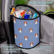 Load image into Gallery viewer, Happy Cavalier King Charles Spaniels Multipurpose Car Storage Bag - 3 Colors-Car Accessories-Bags, Car Accessories, Cavalier King Charles Spaniel-12
