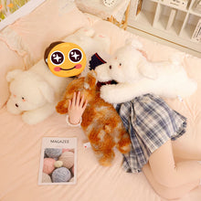 Load image into Gallery viewer, Hug Me Always Bichon Frise Stuffed Animal Plush Pillows (Medium to XL Size)-Stuffed Animals-Bichon Frise, Pillows, Stuffed Animal-15