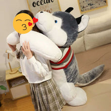 Load image into Gallery viewer, Husky Love Huggable Stuffed Animal Plush Toys (Medium to Giant Size)-Soft Toy-Dogs, Home Decor, Siberian Husky, Stuffed Animal-6