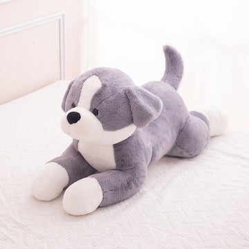 I Love My American / Staffordshire / Pit Bull Stuffed Animal Huggable Plush Toys-Stuffed Animals-Home Decor, Pit Bull, Stuffed Animal-Medium-Gray-2