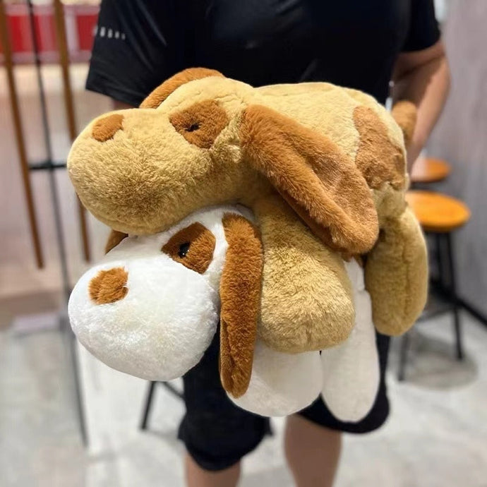 I Love My Basset Hound Stuffed Animal Plush Toys-Stuffed Animals-Basset Hound, Home Decor, Stuffed Animal-9