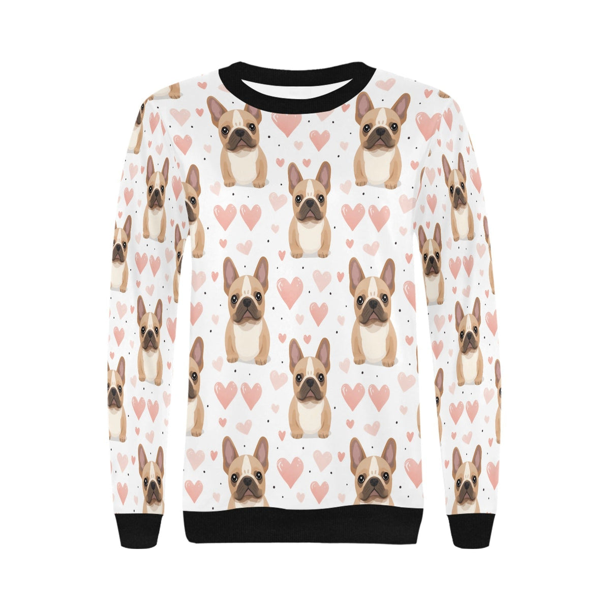 French bulldog 2024 sweater womens