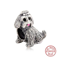 Load image into Gallery viewer, Infinite Lhasa Apso Love Silver Charm Bead-Dog Themed Jewellery-Charm Beads, Jewellery, Lhasa Apso-2