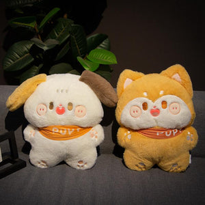 Kawaii Shiba Inu Stuffed Animal Plush Toy and Pillow Cushion-Stuffed Animals-Home Decor, Pillows, Stuffed Animal-4