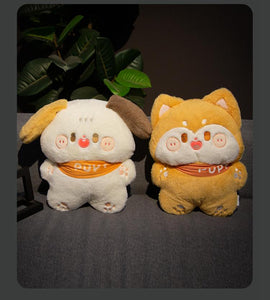 Kawaii Shiba Inu Stuffed Animal Plush Toy and Pillow Cushion-Stuffed Animals-Home Decor, Pillows, Stuffed Animal-9