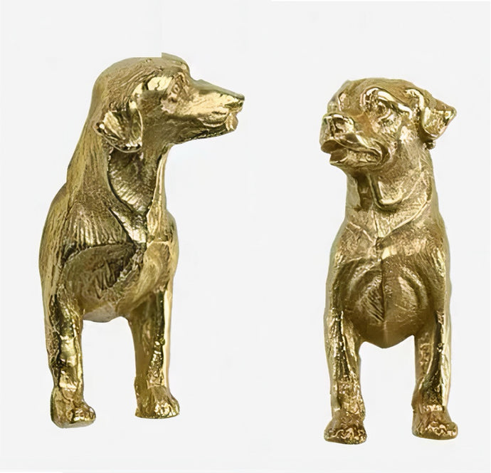 Brass Labrador Drawer Pulls or Cabinet Handle Knobs-Home Decor-Dog Dad Gifts, Dog Mom Gifts, Home Decor, Labrador-1