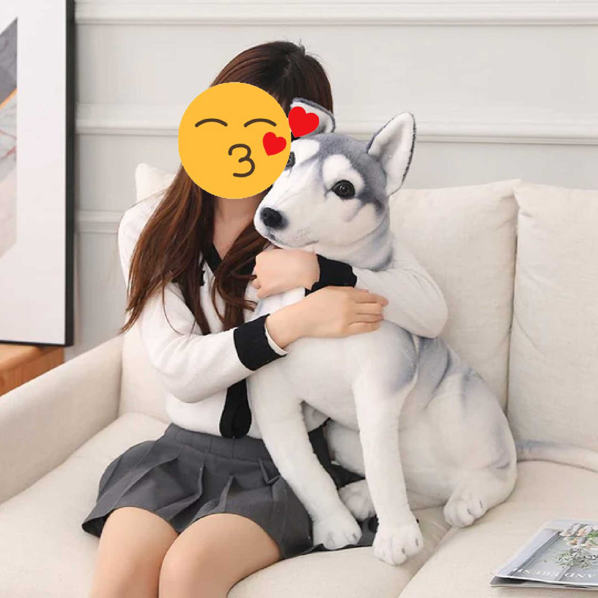 Big sales husky toy