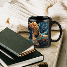 Load image into Gallery viewer, Magical Milky Way Cocker Spaniel Coffee Mug-Mug-Accessories, Cocker Spaniel, Dog Dad Gifts, Dog Mom Gifts, Home Decor, Mugs-ONE SIZE-Black-6