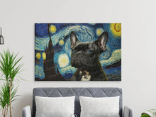 Load image into Gallery viewer, Milky Way Marvel Black Frenchie Wall Art Poster-Art-Dog Art, Dog Dad Gifts, Dog Mom Gifts, French Bulldog, Home Decor, Poster-6