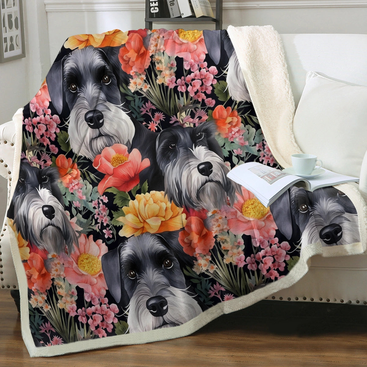 Schnauzer blanket new arrivals