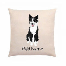 Load image into Gallery viewer, Personalized Border Collie Linen Pillowcase-Home Decor-Border Collie, Dog Dad Gifts, Dog Mom Gifts, Home Decor, Pillows-2