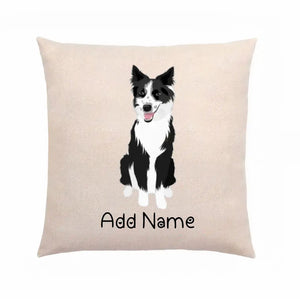 Personalized Border Collie Linen Pillowcase-Home Decor-Border Collie, Dog Dad Gifts, Dog Mom Gifts, Home Decor, Pillows-2