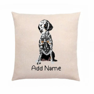 Personalized Dalmatian Linen Pillowcase-Home Decor-Dalmatian, Dog Dad Gifts, Dog Mom Gifts, Home Decor, Pillows-2