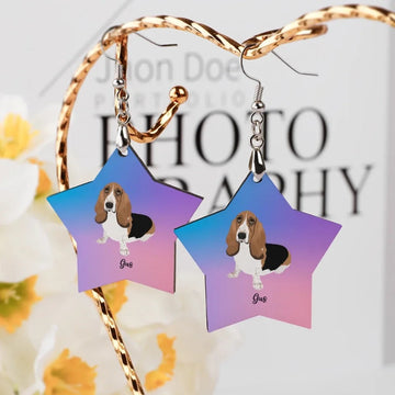 Personalized German Shepherd Dog Mom Earrings-Dog Themed Jewellery-German Shepherd-6