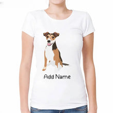 Load image into Gallery viewer, Personalized Jack Russell Terrier Mom T Shirt for Women-Customizer-Apparel, Dog Mom Gifts, Jack Russell Terrier, Personalized, Shirt, T Shirt-2