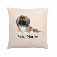 Load image into Gallery viewer, Personalized Pekingese Linen Pillowcase-Home Decor-Dog Dad Gifts, Dog Mom Gifts, Home Decor, Pekingese, Personalized, Pillows-2