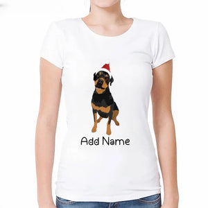 Personalized Rottweiler Mom T Shirt for Women-Customizer-Apparel, Dog Mom Gifts, Personalized, Rottweiler, Shirt, T Shirt-2
