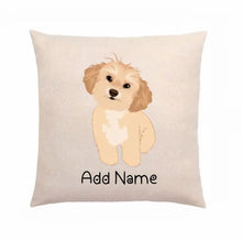 Load image into Gallery viewer, Personalized Shih Tzu Linen Pillowcase-Home Decor-Dog Dad Gifts, Dog Mom Gifts, Home Decor, Pillows, Shih Tzu-2