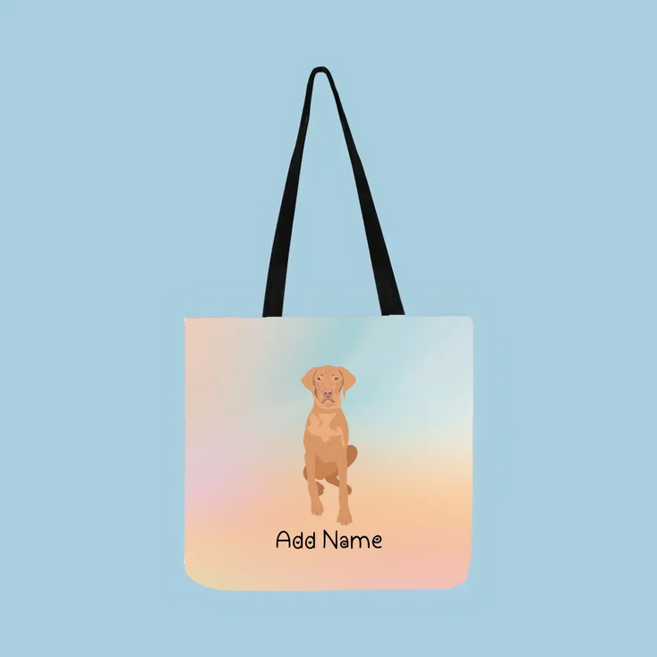 Personalized Vizsla Small Tote Bag-Accessories-Accessories, Bags, Dog Mom Gifts, Personalized, Vizsla-Small Tote Bag-Your Design-One Size-2