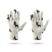 Playful Doberman Pinscher Pattern Touch Screen Gloves-Accessories-Accessories, Doberman, Dog Dad Gifts, Dog Mom Gifts, Gloves-9