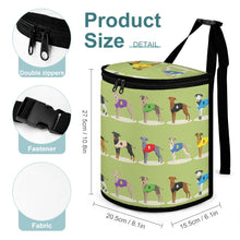 Load image into Gallery viewer, Racing Greyhound / Whippets Love Multipurpose Car Storage Bag-4