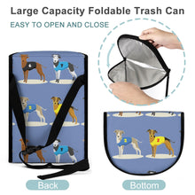Load image into Gallery viewer, Racing Greyhound / Whippets Love Multipurpose Car Storage Bag-20