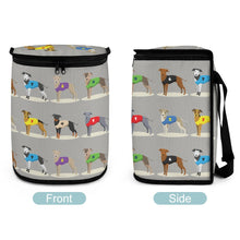Load image into Gallery viewer, Racing Greyhound / Whippets Love Multipurpose Car Storage Bag-16