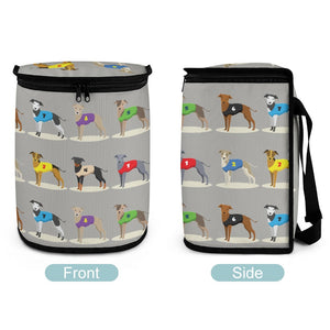 Racing Greyhound / Whippets Love Multipurpose Car Storage Bag-16