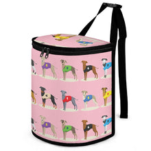 Load image into Gallery viewer, Racing Greyhound / Whippets Love Multipurpose Car Storage Bag-ONE SIZE-Pink-5