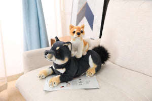 Realistic Lifelike Shiba Inus Stuffed Animal Plush Toys-Stuffed Animals-Home Decor, Shiba Inu, Stuffed Animal-16
