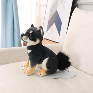 Realistic Lifelike Shiba Inus Stuffed Animal Plush Toys-Stuffed Animals-Home Decor, Shiba Inu, Stuffed Animal-6