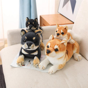 Realistic Lifelike Shiba Inus Stuffed Animal Plush Toys-Stuffed Animals-Home Decor, Shiba Inu, Stuffed Animal-7