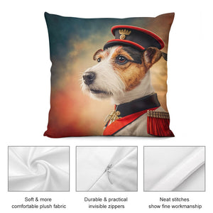 Regal Rascal Jack Russell Terrier Plush Pillow Case-Cushion Cover-Dog Dad Gifts, Dog Mom Gifts, Home Decor, Jack Russell Terrier, Pillows-5